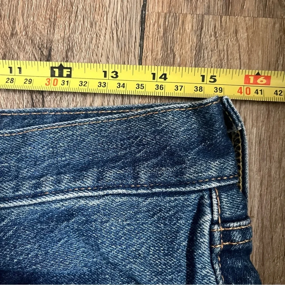Levi’s 501 Straight Leg Denim Jeans Men’s 31x30 Classic Blue Casual Workwear EUC - Picture 9 of 11